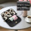 Bolsa transversal feminina impermeável com estampa de vaca e manchas. 4
