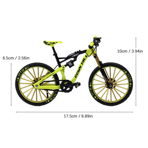 Κράμα Mountain Finger MTB Ποδήλατο Downhill DH Downhill Ποδήλατο Στολίδι Παιχνίδι Mini DS Ποδήλατο 1