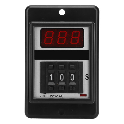 Low Power Consumption Dual Timer Relay Waterproof And Dustproof Adjustable Delay Time Range Time Switch Control Industrial Automation Applications 2