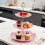 τεμάχια βάση στήριξης για cupcakes, σετ επίδειξης τραπεζιού επιδόρπιο, δίσκος 8