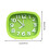 Silent Quartz Desk Clock – Non-Ticking, Easy-Read Dial, Modern Home/Office Decor – White Hands 3