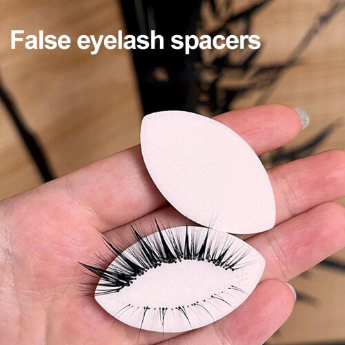 Soft Sponge False Eyelash Pads Lash Extension Tool Reusable Makeup Beginners Q3 1