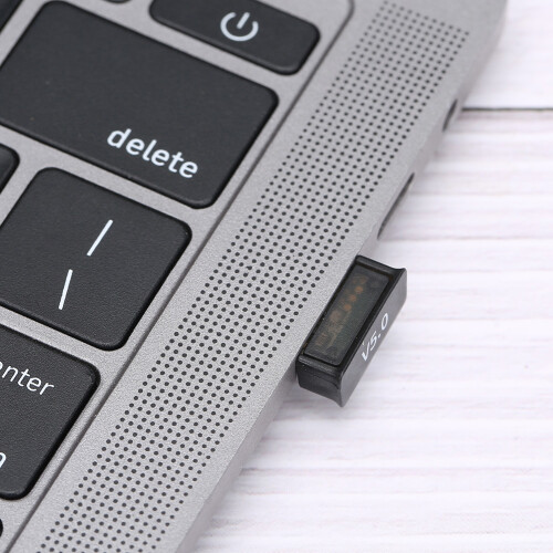 Προσαρμογέας USB Bluetooth5.0 για υπολογιστή, μίνι προσαρμογέας μεγάλης εμβέλειας, 1