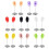 Realistic Soft Silicone Ear Model Practical Ear Studs Display Props Realistic Left and Right Human Ear Mannequin 5