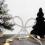 Metal Rhinestone Bow Tree Topper Silver 11.22x7.28 in 7