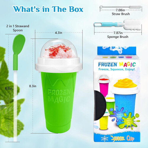 Slush-Eis-Maschine Blau Groß 2