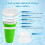 Slush-Eis-Maschine Blau Groß 5