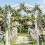 Kunstmatige slinger met witte rozen en eucalyptus, 1,7 meter 4
