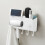 Wall Mounted Sponge Holder Drain Rack for Sink 6