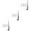 3Sets Silver Metal Dip Pen Set Calligraphy Pens for Home Use 6
