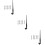 3Sets Silver Metal Dip Pen Set Calligraphy Pens for Home Use 10