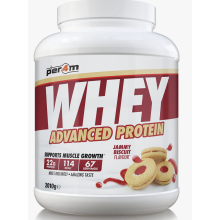 PER4M Advanced Whey Protein Powder 2kg Jammy Biscuit