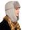 Ensemble pull-over kaki avec bonnet et écharpe en maille pour femme 4