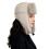 Ensemble pull-over kaki avec bonnet et écharpe en maille pour femme 5