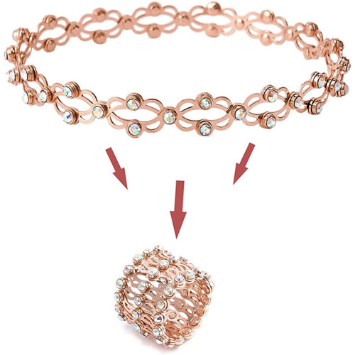 Hartvormige, verstelbare ringarmband 1