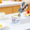 Multi-Function Anti-Scald Bowl Clip, Silicone Kitchen Holder for Dish – Blue 5