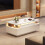 High Gloss Coffee Table with 2 drawer 5
