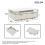 High Gloss Coffee Table with 2 drawer 10