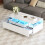 High Gloss Coffee Table with 2 drawer 12