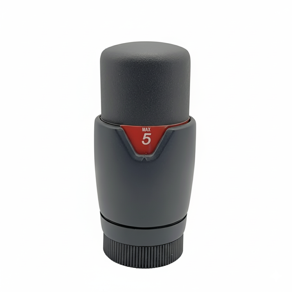Anthracite Radiator Thermostatic Trv Valve Head Replacement M30 X 1.5 Universal For All Manufacturers 615625587487