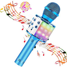 Karaoke-Mikrofon-Spielzeug für Kinder, Mädchen und Jungen im Alter von 3-16 Jahren