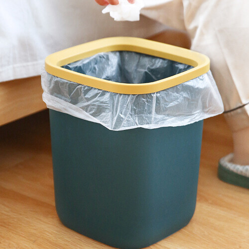 Pressing Ring Trash Can 23x30cm Large Capacity