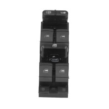 Replacement Power Window Switch Front Driver Side Complete Unit Plug And Play Easy To Install Quick Response Window Control Switch Non OEM Durable
