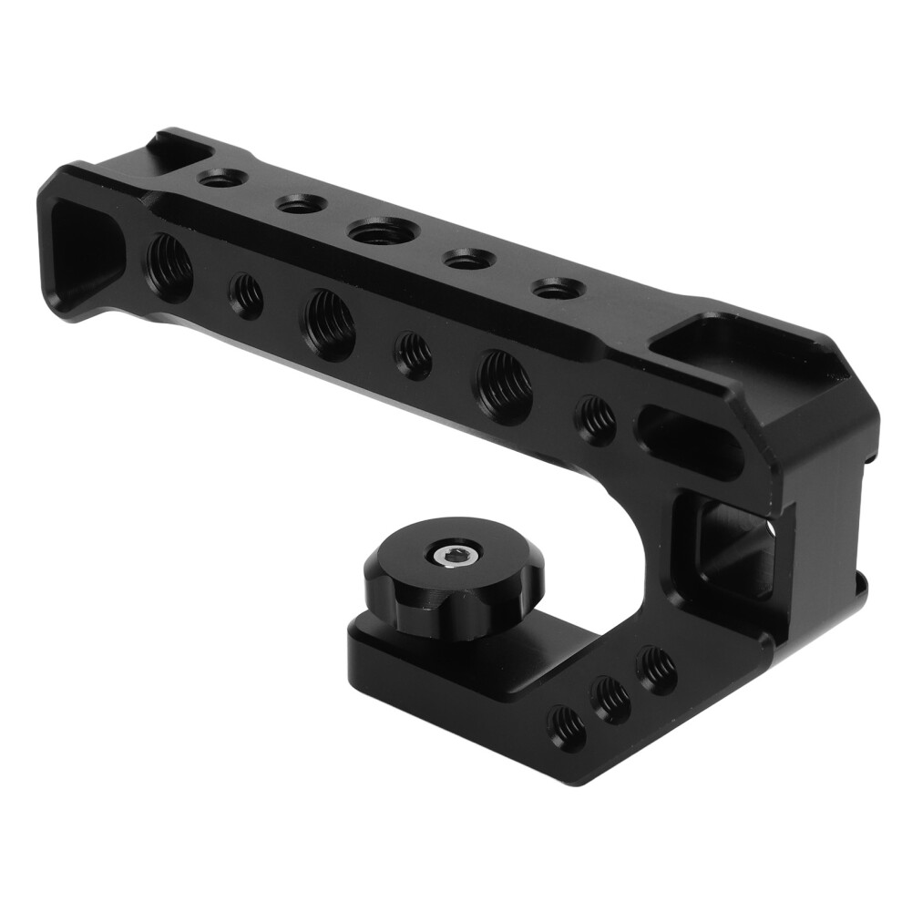 Quick Release Handle Grip For Camera Cage With Multiple Cold Shoe Mounts Extension Camera Handle With Strong Compatibility And Anodized Surface 9551475352961