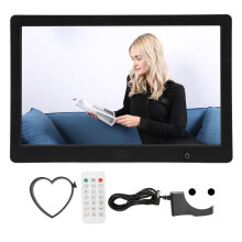 Digital Picture Frame with HD IPS Touchscreen WiFi Frameo App Auto-Rotate Function Wall Mountable Design Image Preview Function Supports SD Card and