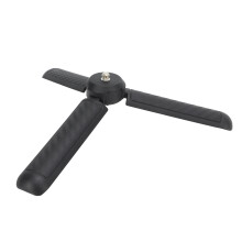 Universelles Mini-Stativ mit 1/4-Zoll-Standardschraube, tragbares Handy-Kamera-Stativ, kompakt und tragbar, rutschfester Kamerahalter, faltbarer