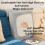 Magic Sofa Covers Magic Sofa Couch Covers Strapazierfähiger Universal-Sofabezug Stretch für Ecksofas (Großer Einzelsitzbezug/Blau) 5