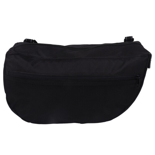 Side Sling Stroller Saddle Bag Organizer With Adjustable Anti Slip Hook And Loop Straps, Waterproof Interior For Universal Stroller Compatibility