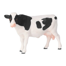 Statuetta di mucca per bambini, giocattolo di animali da fattoria, mucca Holstein di alta qualità, costruita per durare e con vantaggi approvati