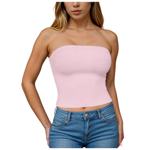 Γυναικεία Σουτιέν Shapewear με 3 τεμάχια, Στράπλες, Ριχτές, Ενσωματωμένες Ράφι, Casual, 2