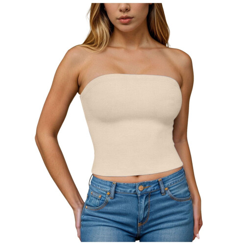 2 τεμάχια γυναικεία σουτιέν με λάστιχο shapewear, χωρίς τιράντες και ενσωματωμένη 2