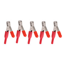 Electric Circuit Automotive Use Insulated Alligator Clips Sturdy Battery Charger Connector Heavy Duty Insulated Alligator Clips For Car Auto Vehicle