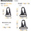 Μεγεθυμένα κλιπ στόματος HK Hook Heavy Duty Snap Hooks Sling Clips για σακίδιο πλάτης Paracord για 2