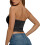 Γυναικεία Σουτιέν Shapewear 3 τεμαχίων, Στράπλες, με Ενσωματωμένο Ράφι, Casual, Χακί M 8