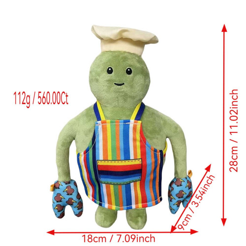 Peluche natalizio The Tiny Chef Show, 32,8 cm 2