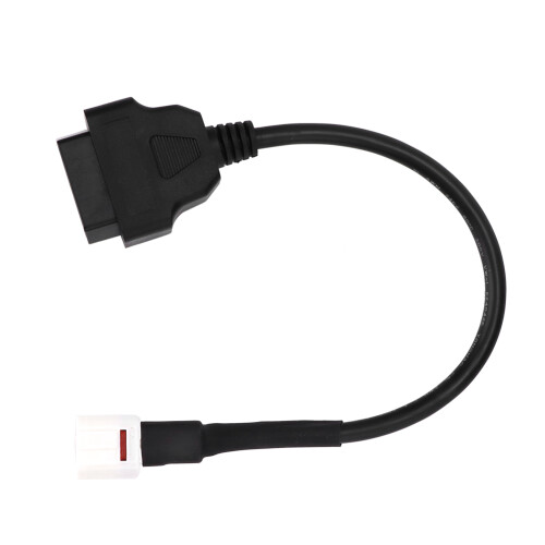 High Stability OBD2Diagnostic Cable For Motorcycles4Pin Connector Fault Code Retrieval Live Engine Data Stream Kline And CANBUS Communication