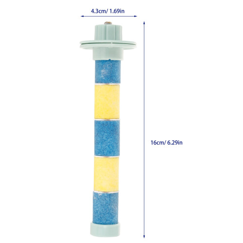 Quartz Stone Bird Perch Stand for Parakeet and Parrot Cage 1