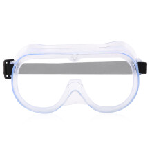 Lunettes de protection contre les projections chimiques avec verres antibuée et système de ventilation, verres résistants aux impacts et bloquant