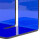 Acrylic Blue L Shape Bookend 130g Thickened Desktop Organizer 10