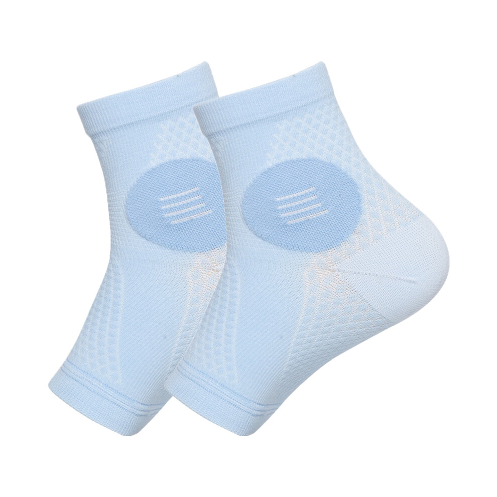 2Pair Neuropathy Socks Toeless Compression Socks Breathable Comfortable Ankle Socks Relief Athletic Socks For Arch & Heel