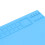 Silicone Paint Mat w Cup 435g 19.3x15.4in Blue 8