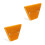 2Pcs Weatherproof Reflective Driveway Markers Yellow Pc Iron Materials 8