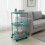 Mini Table, Modern European Style Nightstand for Small Apartments, Space Saving Bedside Sofa Side Table 1