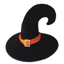 Halloween-heksehatt for barn og voksne