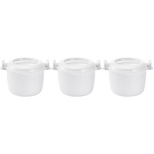 ETEREAUTY Multifunctional Microwave Rice Cooker for Rice and More 3Pcs