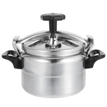 Large Aluminum Pressure Cooker for Kitchen Use with Tight Seal and Large Capacity for Soups and Stews 8.0 Silver